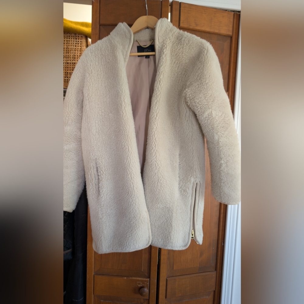 J Crew Faux Fur Jacket